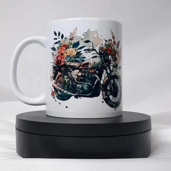 #mumlife lady biker coffee mug gift ratryder