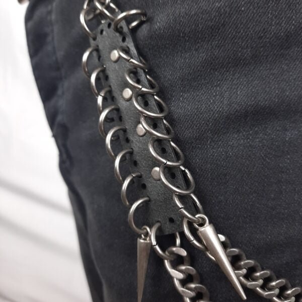 biker heavy duty wallet chain stainless steel pant chain