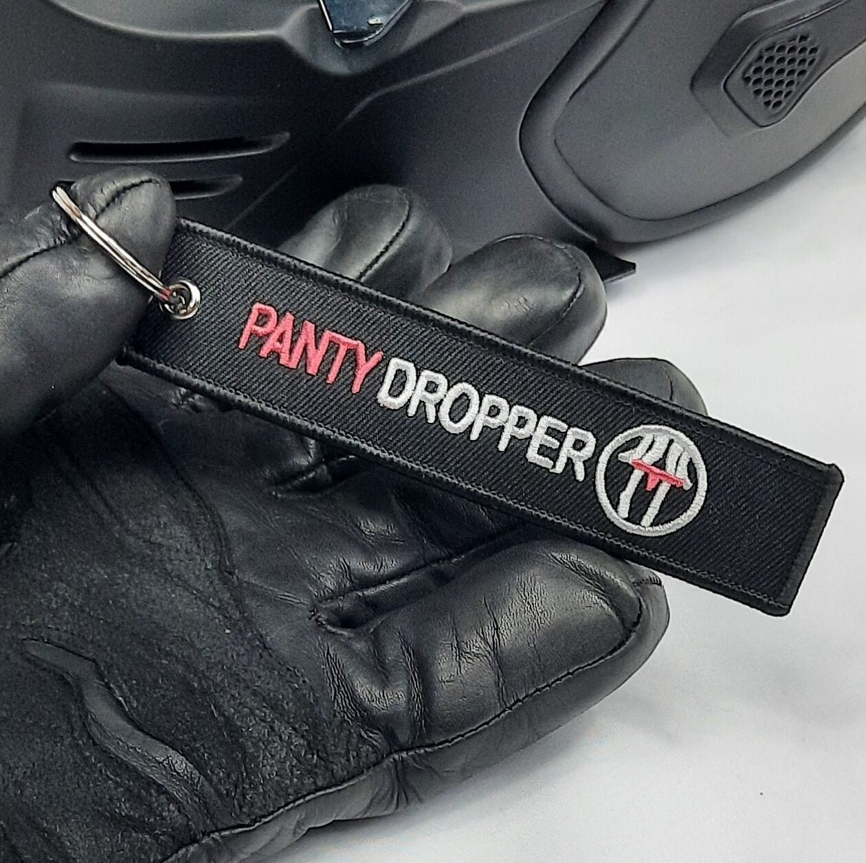 Panty dropper store key tag