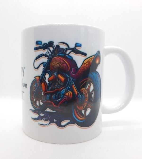 this beauty rides her own beast lady rider mug