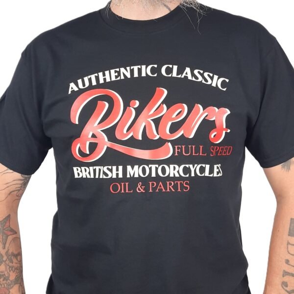 british motorcycles vintage style t shirt