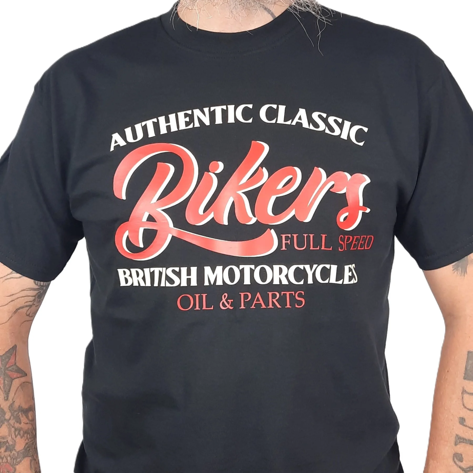 British Motorcycles Retro T-Shirt 1 british motorcycles vintage style t shirt