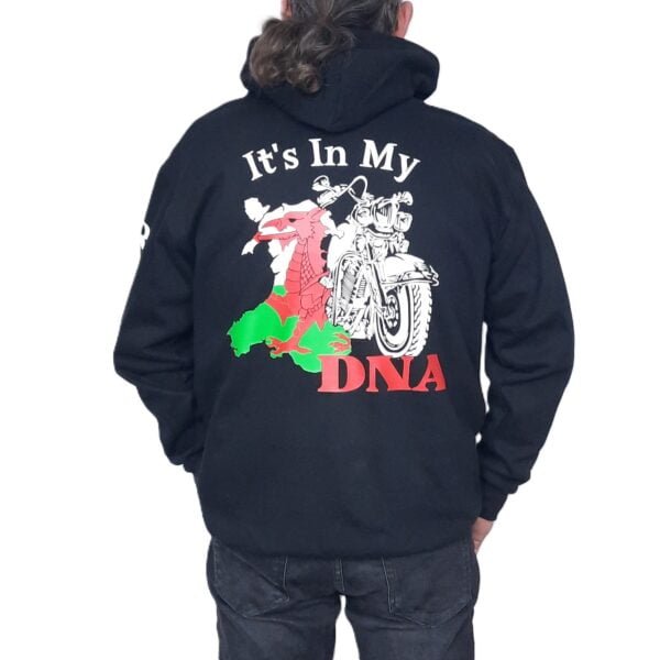 its in my dna welsh biker custom hoodie