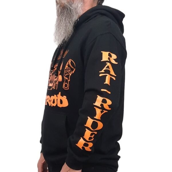 junkyaard ratrod piston rat car hoodie