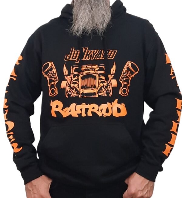 junkyard ratrod deuce coupe rat hoodie