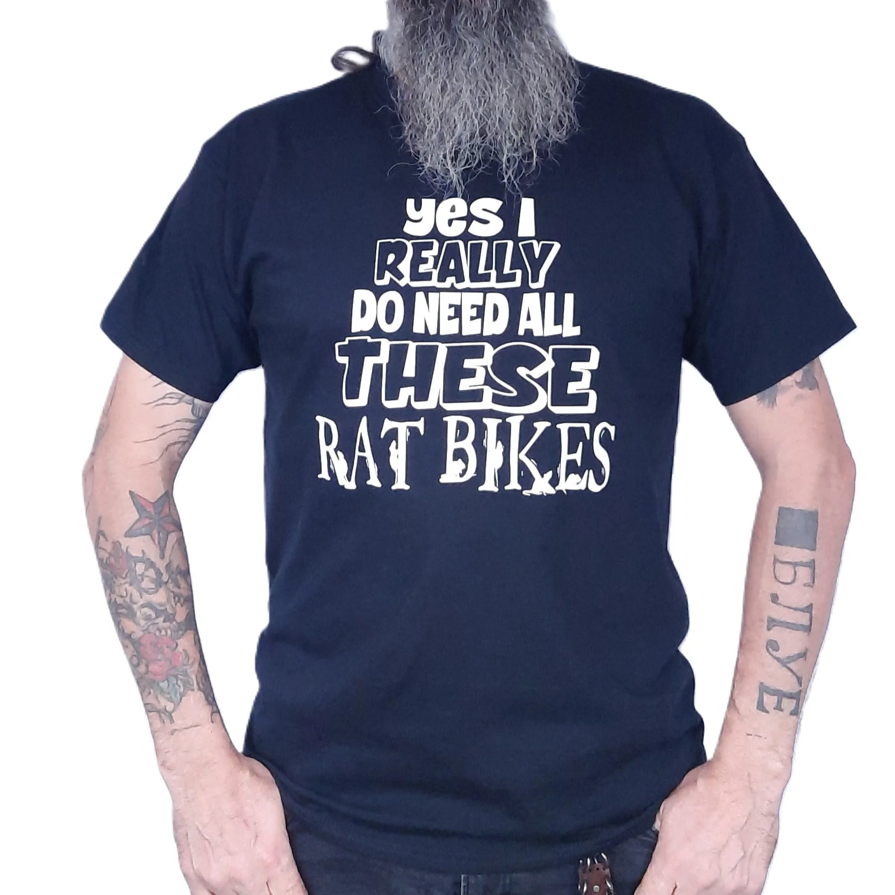 Yes, I Really Do Need All These Rat Bikes T-Shirt 3 yes i really do need all these rat bikes funny t shirt