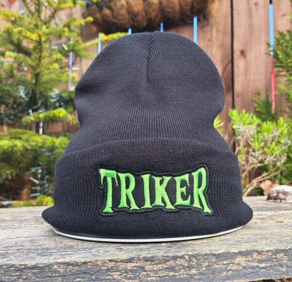 triker embroidered beanie