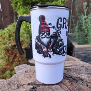 biker grandad travel mug grandads make the best bikers mug